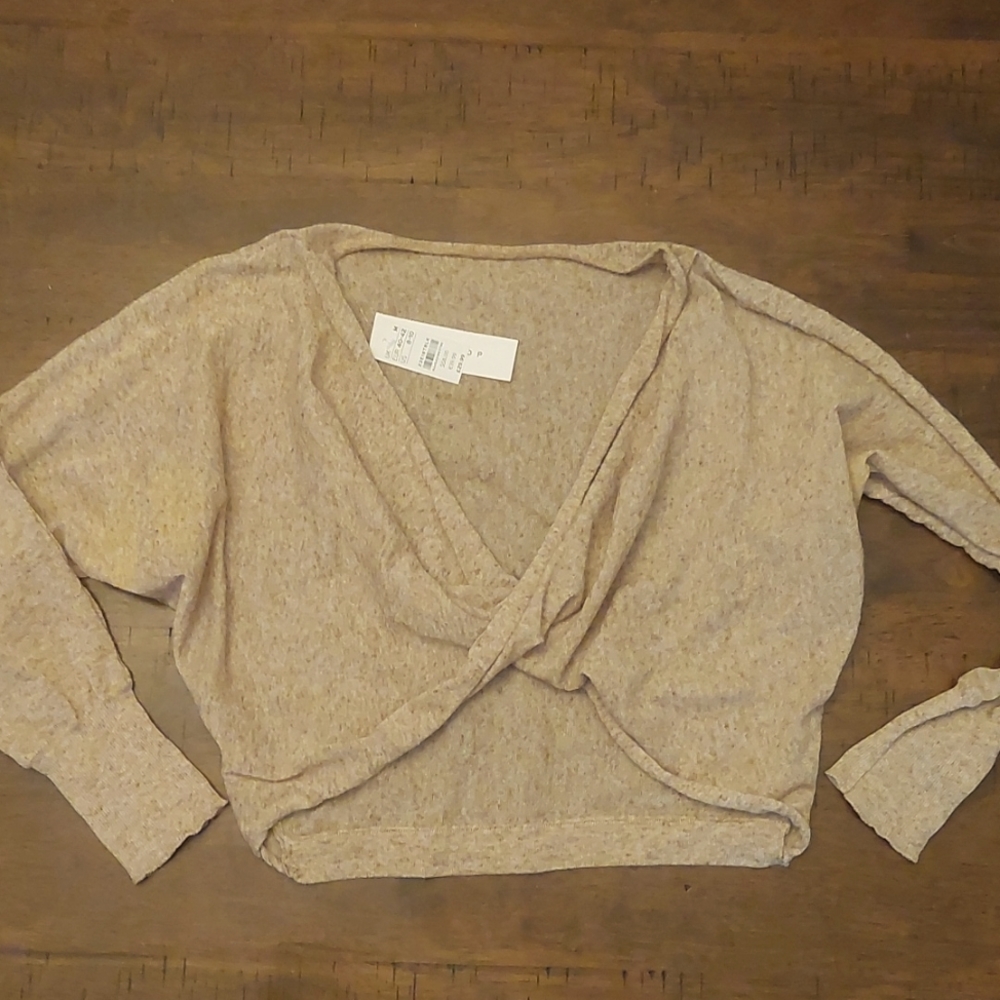 Topshop Knitted Twist-front Top - Picture 4 of 8